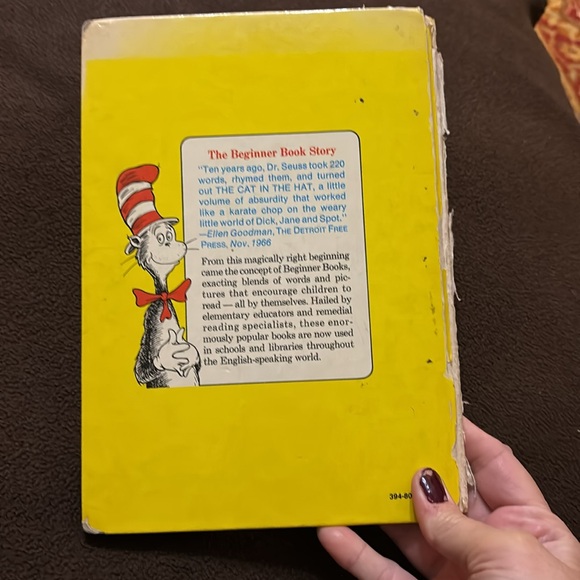 One fish two fish red fish blue fish hardback book by Dr Seuss - Picture 2 of 5